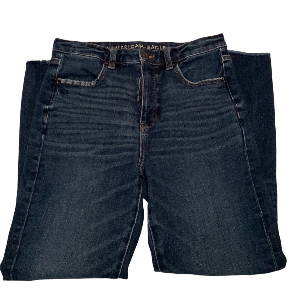 AE DREAM JEAN JEGGING HIGH RISE CROP